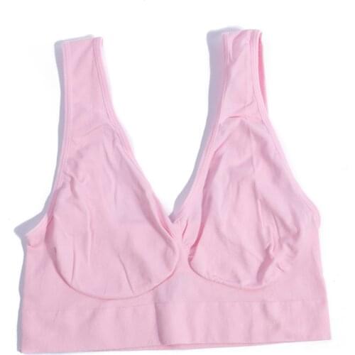 3Pcs/set Sports Vest Bra For Women Seamless Yoga Gym Fitness Single Layer Sexy Breathable Vest Bra