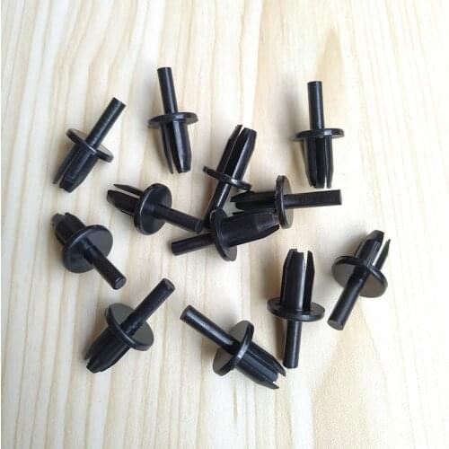 50Pcs Car Fender Bumper Rivet Fasteners Trim Interior Panel Fixed Clip For Volvo S80 S40 CX90 8mm Hole