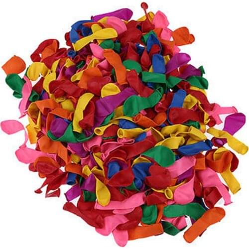 500pcs/pack Water Bombs Balloon Balls Shooting Game Ballons Summer Water Mixed Color Outdoor Party Wedding Decorative Ballons