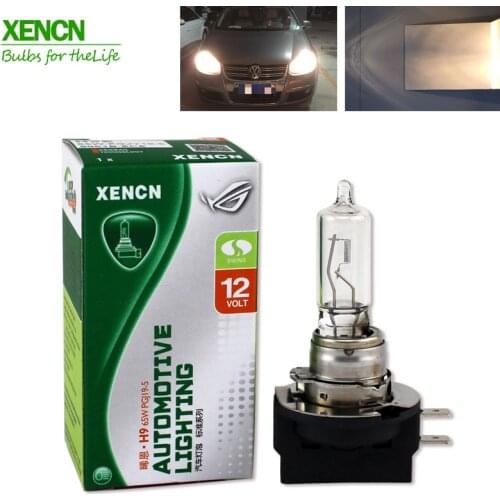 XENCN H9B 12V 65W 3200K Clear Series Original Car Headlight High Quality Halogen Bulb Auto Fog Lamps Long Lifetime New 2pcs