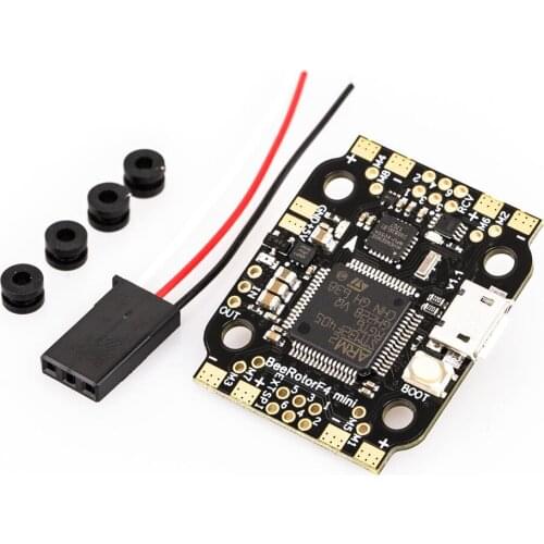 BeeRotor Mini F4 Flight Controller Board w/ BFOSD Built-in PDB BEC for FPV Racing Quadcopter drone