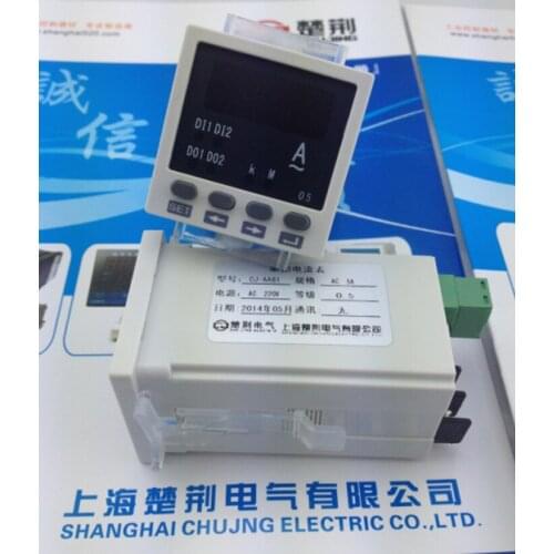 Free shipping !!! 48x48x80mm Mini current meter digital ampere meter DC 0-5A current instrument LED display in stock