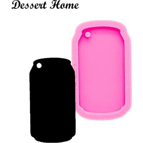 DY0388 Shiny Soda Can Mold Resin Craft, Soda bottle Silicone Mould for Epoxy Resin, Keychain Molds, DIY Resin jewellery making