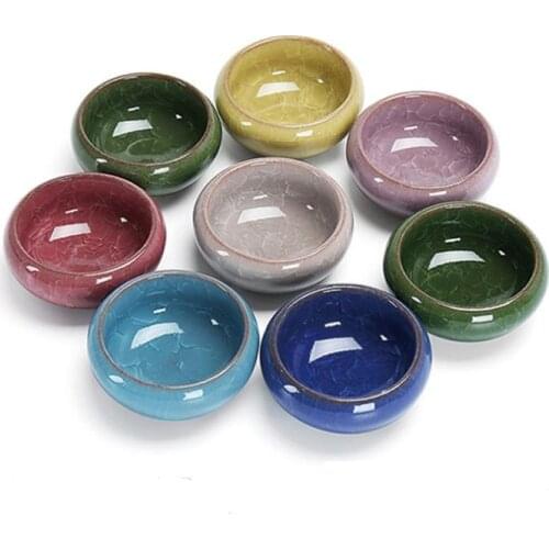 7 Colors Kung Fu Tea Cup Ice Crackle Glazed Ceramic Tea Cup Home Office Drinkware Best Gift SN468