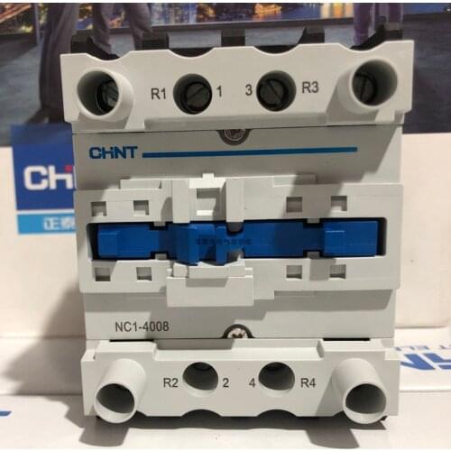 CHINT AC contactor NC1 series NC1-4008 40A 2NO+2NC Main contacts 220V 380V 110V