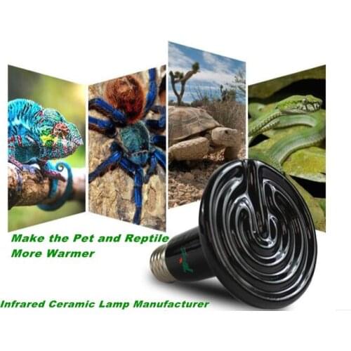 90X110mm Far infrared sauna ceramic heated lamp heated device mosquera pet turtle warmth lamp 150W