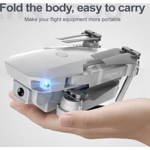 ZLRC 2020 E68Pro Mini Drone 4K 1080P Wide Angle Camera Drones Wifi FPV Height Hold Mode RC Foldable Quadcopter Dron Kids Gift