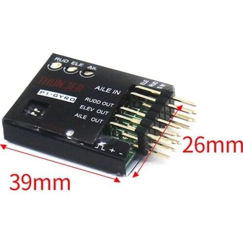 P1-GYRO 3-axle Flight Controller Stabilizer System Gyro For Su27 For Flying Wing Fixed RC Airplane Drone Accessories