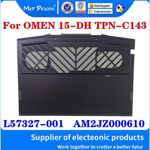 New Access Panel Door Cover Bottom Cover Base Lid Back Shell For HP OMEN 15-dh 15-dh0000 Laptops TPN-C143 L57327-001 AM2JZ000610