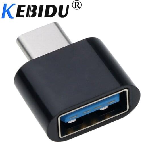 Kebidu OTG Type-C/USB Type C Adapter USB 3.0 Adapter Type-C Converter for Android Phones For MacBook Xiaomi