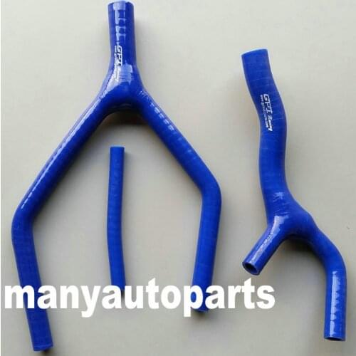 SILICONE RADIATOR HOSES for YAMAHA YZ 125 YZ125 1989 1990 1991 1992 89 90 blue/black