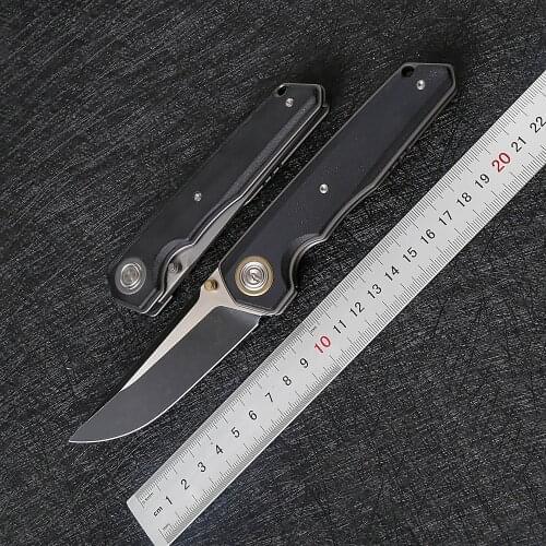 MAXACE samurai tactics folding knife K110 blade KVT ball bearing G10 handle camping hunting outdoor Survival knives EDC Tools