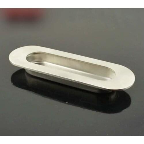 Stainless steel concealed handle sliding door installation Ming dark handle KF316