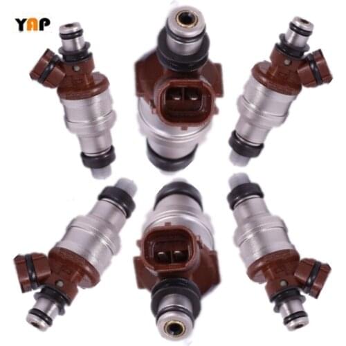 Fuel Injector (6) FOR FITToyota 4Runne Pickup T100 3VZE 3.0L V6 23250-65020 23209-65020 1989-1995