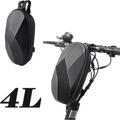 Universal Electric Scooter EVA Hard Shell Bags Waterproof Large Capacity Bike Front Hanging Bag Bicycle Scooter Storage Bags