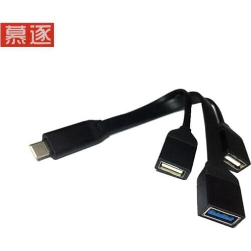 USB 3,1 Typ-C Hub zu USB Hub 3.0/2,0 Super Speed USB Splitter 4-in-1 USB C Hub für Macbook Pro Laptop Telefon Verwenden OTG