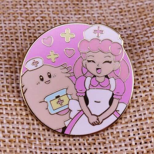Kokona Saionji Nurse Witch Komugi-chan Enamel Pin badge