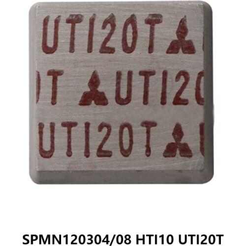 10pcs Original SPMN 120304 120308 SPMN120304 HTI10 SPMN120308 UTI20T Milling Carbide Inserts CNC Lathe Cutter Turning Tools