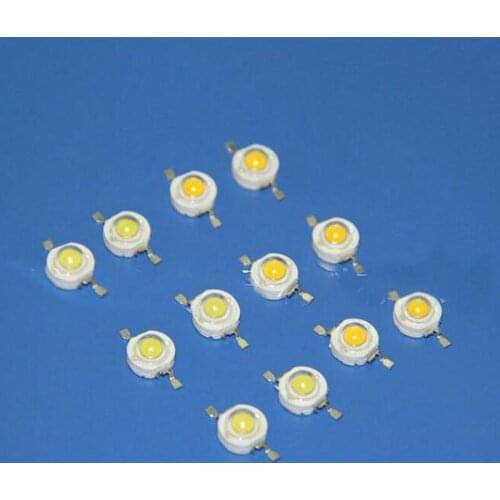 200-220Lm 3W LED light beads 4000-4500K naturally white high power lamp bead 100pcs