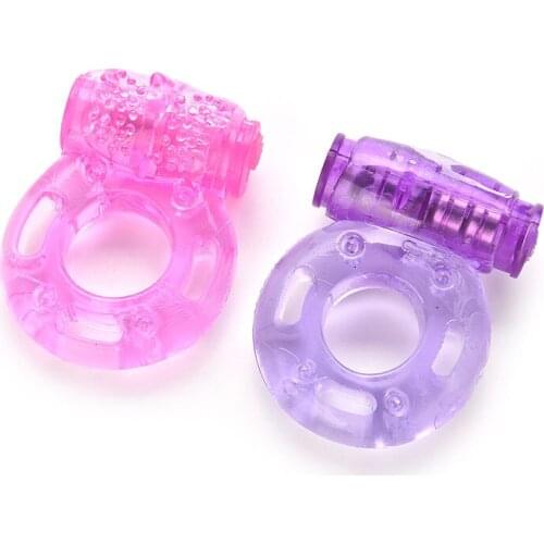 5pcs Tongue Vibrator Cock Ring Erotic Sex Toys For Men Vibrating Penis Sleeve Delay Ejaculation Ring Clitoris Stimulation