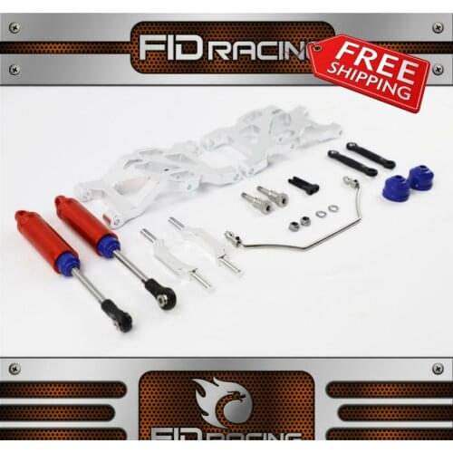 Aluminum front suspension arm with shock damper Fit for FID Racing Dragon Hammer Voltz