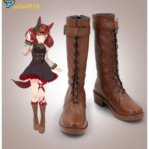 Anime Uma Musume: Pretty Derby Nice Nature Cosplay Shoes Boots Custom Made