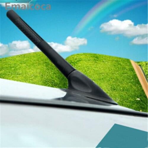 Emaicoca Car FM Radio Aerial Antenna Modify case For Volkswagen vw Golf GTI R20 R36 Jetta Tiguan POLO Passat CC EOS Scirocco