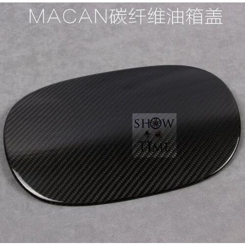 Fit for Porsche MACAN carbon fiber fuel tank cap cover