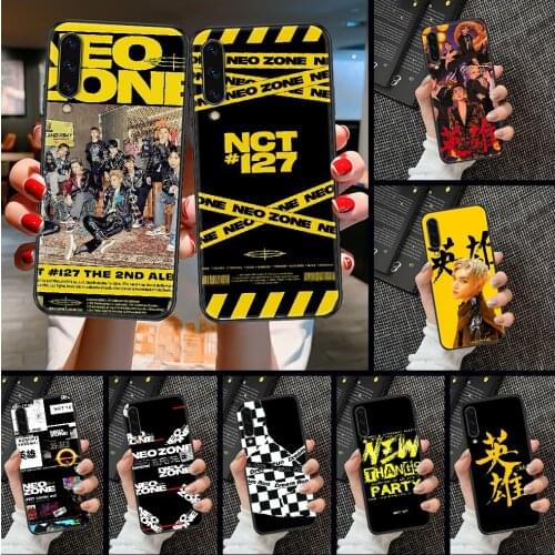 NCT 127 Neo Zone Phone case For Samsung Galaxy A 3 5 7 8 10 20 21 30 40 50 51 70 71 E S 2016 2018 4G black trend prime luxury