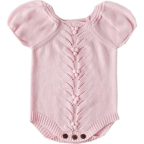 Baby Knitted Clothes Infant Newborn Kint Baby Rompers 100% Cotton Kids Boy Gilr Sweater Overalls 0-24 Months Baby Clothes Kint