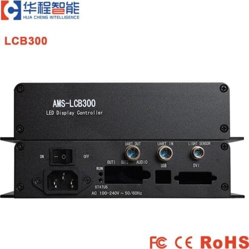 For digit 7 module LCB300 with MSD300 sending card inbuilt Meanwell power supply led external sending box same as nova mctrl300