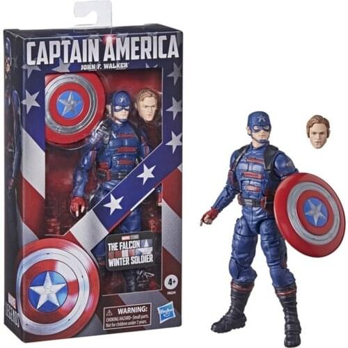 Hasbro Marvel Legends Figures Captain America Falcon Winter Soldier Anime Figure Genuine Action Toy Figure Toys for Children