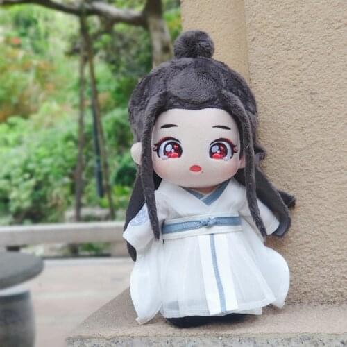 Grandmaster Of Demonic Cultivation Wuxian Wangji Clothing Clothes Suit for 20cm 25cm Doll Toy GG Accessory Cute Cosplay Fan Gift