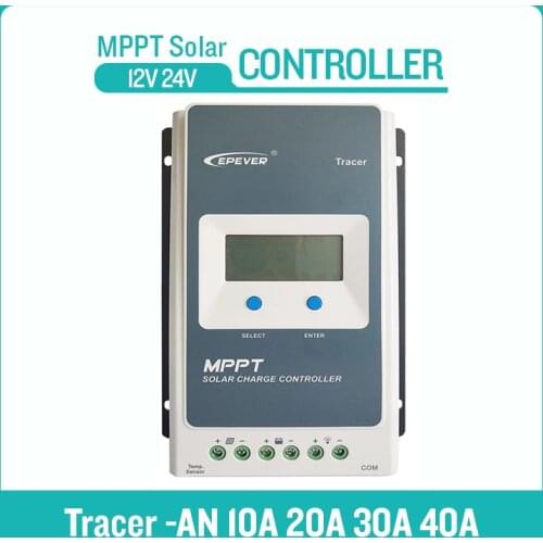 MPPT Solar Charge Controller 12V 24V Tracer-AN 10A/20A/30A/40A Solar Panel Regulator For Lead Acid Lithium-ion Battery