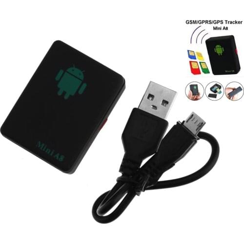 Mini A8 Anti-Lost Tracking Device Locator Tracker Strong magnetic Smart GPS tracker Real-time GSM GPRS for cars children older
