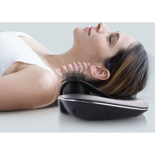 Multi-Functional Cervical Traction Device Neck Massage Pillow Shiatsu Massager Mini Fitness Instrument Massage Pillow EK-New