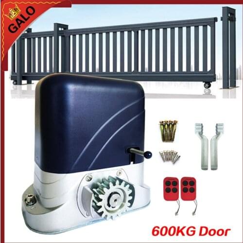 Full kits electronic rolling sliding gate motors driving 600kg home or factory Gate with 2ps remote control move door