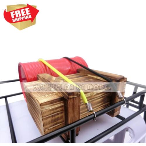 RC Parts 1:10 Decoration D90 axial SCX10 90046 trax TRX4 luggage rope rubber rope option parts