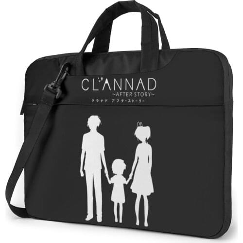 Clannad Laptop Bag Case Travel With Handle Computer Bag Shockproof Vintage Laptop Pouch