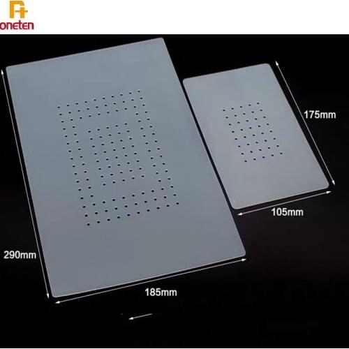 Vacuum Separator Anti-Skid Pad LCD Screen Separator Silicone Pad with Hole High Temperature Vacuum Suction Pad Perforated