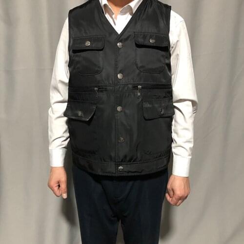 2020 new man fashion real sheepskin vest real fur Detachable lining real sheep fur vest