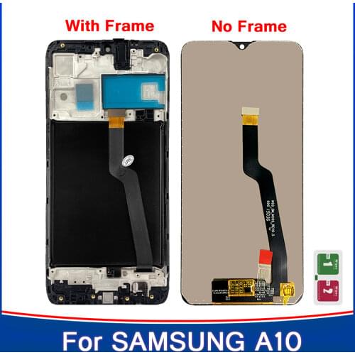 100% New Super Amoled Display For Samsung galaxy A10 A105/DS A105F A105FD A105A LCD Touch Screen Digitizer Replacement