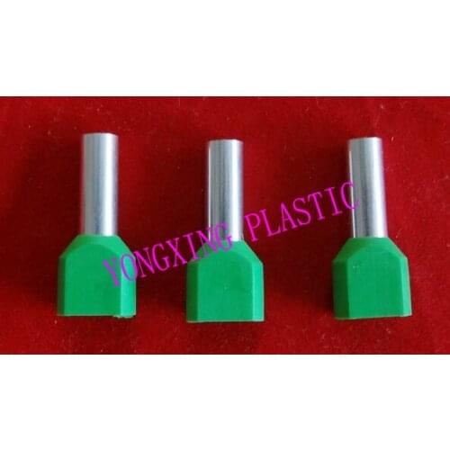 2017 freeshipping 100pcs/lot TE1512 Bootlace cooper Ferrules kit set Wire Crimp Connector Insulated Cord Pin End Terminal