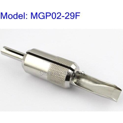 22mm Stainless Steel Tattoo Flat Magnum Grip Tube With Flat Magnum 29 Tip FT29 Supply MGP02-29F