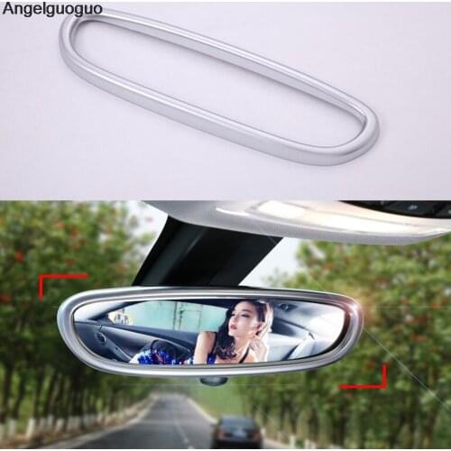 Angelguoguo Chrome ABS For BMW X1 Series F48 / 2 Series Gran Active Tourer F45 F46 Rearview Mirror Frame Cover Trim