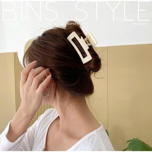 Big Barrette Crab Hair Claws Bath Hair Claw Ponytail Clip Large Hair Clamps Claw Clip Fashion Clip for Women