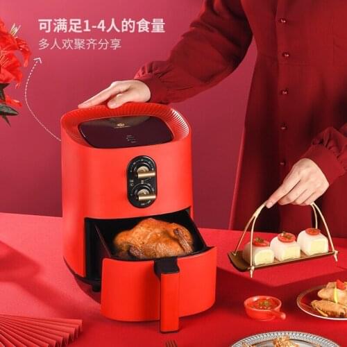 Liven Air Fryer Household Electric Fryer 2.8L Frying Pan Oil-free Air Fryer, Knob Type Air Fryer Electric Air Fryer