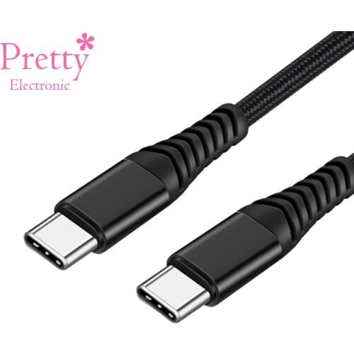 Type c Data Cable type-c to type-c Fast Charging Data Wire 3A 60W PD Fast Quick Charge USB C 2.0 Type-c Cord For Mobile Phone