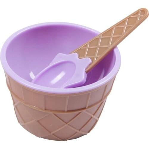 Spoon For Ice Cream Bowl With A Spoon 6Pc Kids Ice Cream Bowls Ice Cream Cup Couples Bowl Gifts Dessert