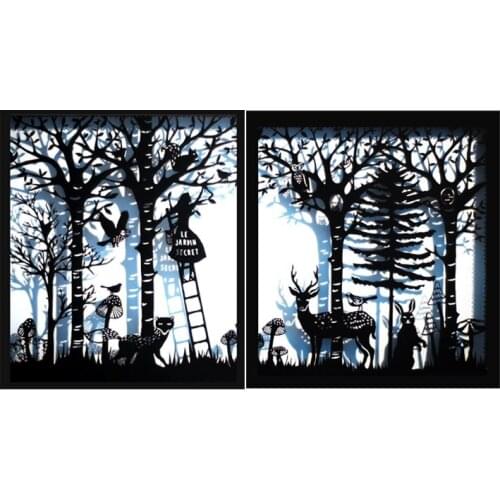 Lxxwtz Christmas deer Metal Cutting Dies Stencils for DIY Scrapbooking photo Album stamps Decorative Embossing DIY Paper